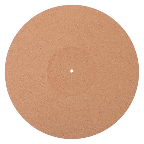 GLSTOY Kork Plattenspieler Pad, Weiche Slipmat, Vinyl Matten, Kork Vinyl Schallplattenmatte, Vinyl Recorder Matte, Schallplatten Pad, Plattenspieler Schutzpad, Schallplatten GLSTOY Kork Plattenspieler Pad, Weiche Slipmat, Vinyl Matten, Kork Vinyl Schallplattenmatte, Vinyl Recorder Matte, Schallplatten Pad, Plattenspieler Schutzpad, Schallplatten von GLSTOY