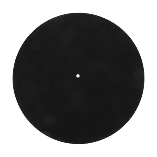 GLSTOY Schallplattenmatte, Langlebiges Vinyl Schallplattenpolster, Plattentellermatte, Vinyl Plattenspielermatte, Zubehör Für Vinyl Schallplattenspieler, Kissen Für Vinyl Schallplatten, GLSTOY Schallplattenmatte, Langlebiges Vinyl Schallplattenpolster, Plattentellermatte, Vinyl Plattenspielermatte, Zubehör Für Vinyl Schallplattenspieler, Kissen Für Vinyl Schallplatten, von GLSTOY