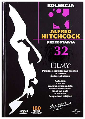 Alfred Hitchcock Przedstawia 32: PoĹudnie, poĹudniowy wschĂłd / Ĺmierć gliniarza / Autopsja / Walizka z krokodyla / Skok na pilę / Bezpieczne miejsce (booklet) [DVD] (Keine deutsche Version) von GM Distribution