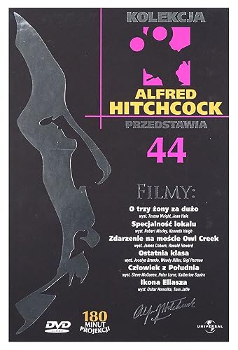 Alfred Hitchcock Przedstawia 44: O trzy Ĺźony za duĹźo/SpecjaloĹc lokalu/Zdarzenie na moĹcie Owl Creek/Ostatnia klasa/CzĹowiek z PoĹudnia/Ikona Eliasza (booklet) [DVD] (Keine deutsche Version) von GM Distribution
