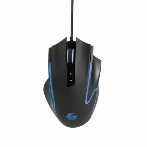 GMB GAMING USB-Gaming-Maus mit RGB-Hintergrundbeleuchtung, 8 Tasten, Marke von GMB GAMING