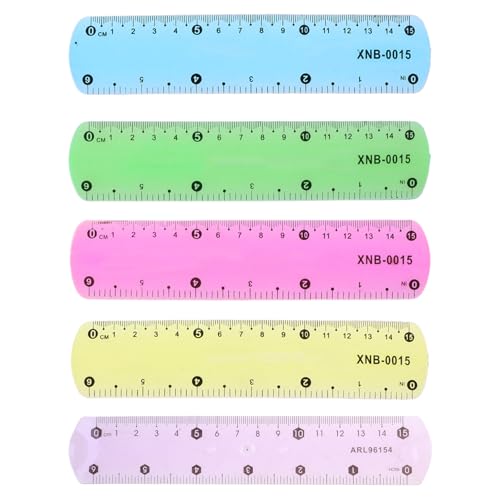 15 Cm Weiches Klares Lineal Mehrfarbig Flexibel Gerades Lineal Zum Von Bruchsicherem Briefpapier Für Studentenpreis Geschenkparty 15 Cm Weiches Klares Lineal Mehrfarbig Flexibel Gerades Lineal Zum Von Bruchsicherem Briefpapier Für Studentenpreis Geschenkparty von GMBYLBY