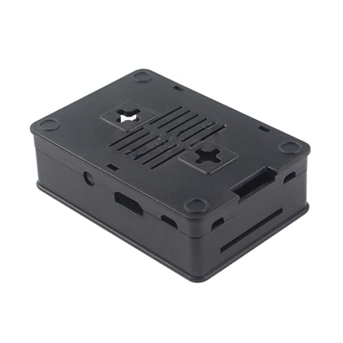 GMBYLBY Für RaspberryPi 3B + Schwarz Gehäuse Abdeckung Shell Gehäuse Box ABS Box Lagerung Fall Für RaspberryPi 3 Modell B + Zubehör Entwicklung Board Zubehör von GMBYLBY