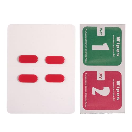 GMBYLBY 1 Set Glas-Maus-Skates Mausfüße Aufkleber Pad für G304 G305 Maus, abgerundete geschwungene Kanten, glatte Erfahrung GMBYLBY 1 Set Glas-Maus-Skates Mausfüße Aufkleber Pad für G304 G305 Maus, abgerundete geschwungene Kanten, glatte Erfahrung von GMBYLBY