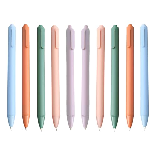 GMBYLBY 10pcs Gel Inks Pen Set Schnelltrockentinten 0 5 Mm Point Stifte Flüssigintenkinten Pen Stifte Für Schreiben Von Journaling von GMBYLBY