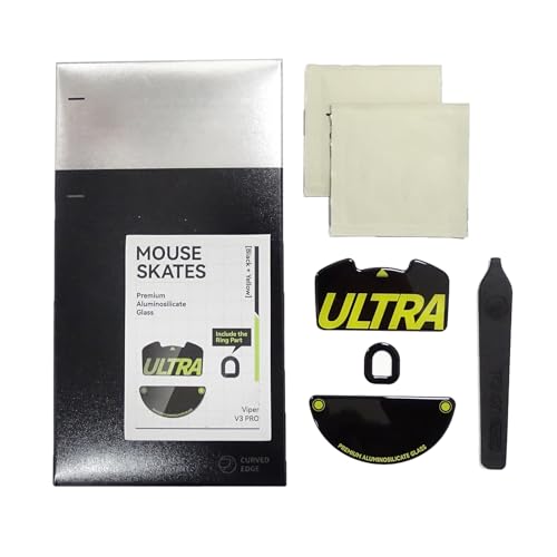 GMBYLBY 1Set Glas Maus Skates Aufkleber Maus Füße Pad Gleitet Abgerundete Geschwungene Kanten Für V3Pro GMBYLBY 1Set Glas Maus Skates Aufkleber Maus Füße Pad Gleitet Abgerundete Geschwungene Kanten Für V3Pro von GMBYLBY