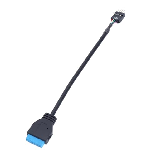 GMBYLBY 20Pin Auf 9Pin USB3.0 Auf 2.0 Konvertierungskabel Anschlüsse Mainboard 20Pin Auf 9Pin USB2.0 Stecker Mainboard von GMBYLBY