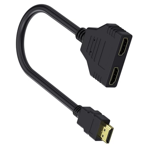 GMBYLBY Doppelmonitore HDTV Splitter 1 In 2 Out 1080p Für Gaming Konsolen HDTV Projektoren Heimkinozubehör GMBYLBY Doppelmonitore HDTV Splitter 1 In 2 Out 1080p Für Gaming Konsolen HDTV Projektoren Heimkinozubehör von GMBYLBY