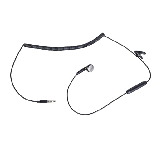 GMBYLBY Einzelohrhörer Mit Verstärktem Kabel Und Mikrofon Zur Verbesserung Der Haltbarkeit Und Der Multifunktionalen Verwendung Handfree Kommunikation von GMBYLBY