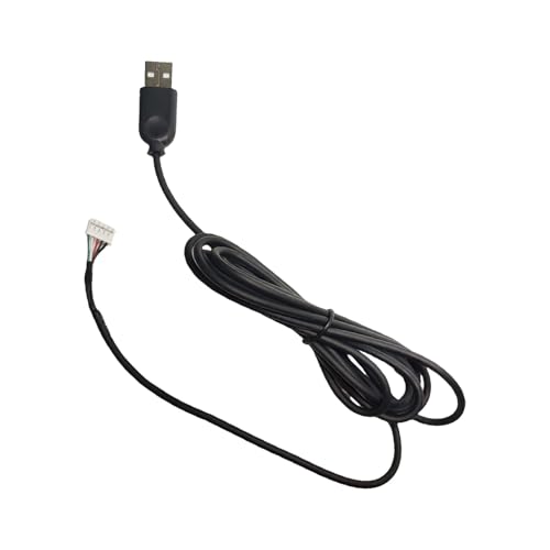 GMBYLBY Gummi USB Mauskabel Ersatz Für G300 G300S Essential Mauskabel 180 cm 70 87 Zoll GMBYLBY Gummi USB Mauskabel Ersatz Für G300 G300S Essential Mauskabel 180 cm 70 87 Zoll von GMBYLBY