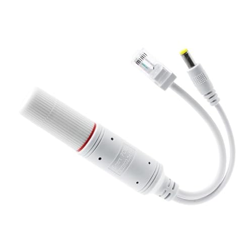 GMBYLBY Networking Engineer 48V Auf 12V Power Over Ethernet Splitter Mit Video Und Stromadapterkabel Zur Stromumwandlung von GMBYLBY