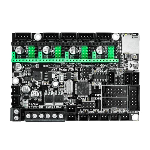 GMBYLBY Robin Control Board 3D Drucker 32-Bit Controller Kit Unterstützt TS35-Bildschirmanzeige Motherboard Für CR10 Ender3 3D Druckteile Und Zubehör GMBYLBY Robin Control Board 3D Drucker 32-Bit Controller Kit Unterstützt TS35-Bildschirmanzeige Motherboard Für CR10 Ender3 3D Druckteile Und Zubehör von GMBYLBY