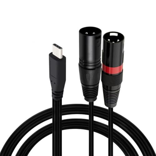 GMBYLBY USB C Bis 3Pin Männliches Musikkabel Perfekt Zum Anschließen Von Smartphones Mit Verstärkern Und Soundsystemen 100 Cm/39.37 Zoll GMBYLBY USB C Bis 3Pin Männliches Musikkabel Perfekt Zum Anschließen Von Smartphones Mit Verstärkern Und Soundsystemen 100 Cm/39.37 Zoll von GMBYLBY