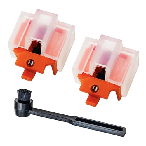 Plattenspieler-Nadel mit Bürste, Ersatz für ATN3600 ATN91 AT-PL50 AT-LP60 AT-PL300 AN11 ALE33 DT55 Zubehör Plattenspieler-Nadel mit Bürste, Ersatz für ATN3600 ATN91 AT-PL50 AT-LP60 AT-PL300 AN11 ALE33 DT55 Zubehör von GMBYLBY