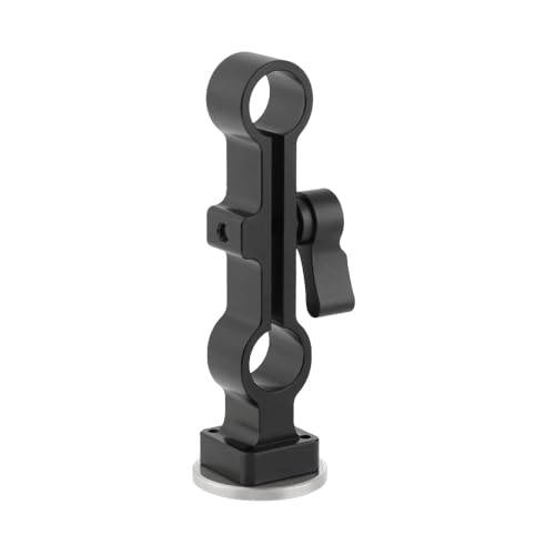 Standard 15 mm Doppelstab-Klemmadapter für DSLR-Kamera, Schulterhalterung, 15 mm Stange für professionelle Fotografie Standard 15 mm Doppelstab-Klemmadapter für DSLR-Kamera, Schulterhalterung, 15 mm Stange für professionelle Fotografie von GMBYLBY