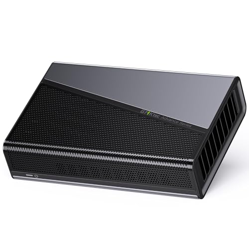 GMKtec AD-GP1 Externe GPU-Dockingstation, eGPU-Gehäuse mit AMD Radeon 7600M XT Grafikkarte, HDMI2.1, DisplayPort2.0, Oculink, USB4, eGPU Dock für Mini-PC, Laptop, Notebook, Spielkonsole GMKtec AD-GP1 Externe GPU-Dockingstation, eGPU-Gehäuse mit AMD Radeon 7600M XT Grafikkarte, HDMI2.1, DisplayPort2.0, Oculink, USB4, eGPU Dock für Mini-PC, Laptop, Notebook, Spielkonsole von GMKtec