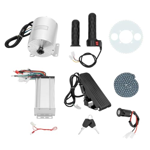 48-72V 3000W Brushless Motor Kit mit Controller und Throttle für Elektroroller E Bike Motor Motorrad DIY Teil Umbausatz von GMSLuu