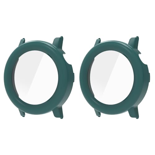 GMUJIAO [2 Stück kompatibel mit CMF Watch Pro 2 für Hülle,Hülle Mit Displayschutz,Hard PC Rundum Displayschutz Schutz Case für CMF Watch Pro 2-Grün GMUJIAO [2 Stück kompatibel mit CMF Watch Pro 2 für Hülle,Hülle Mit Displayschutz,Hard PC Rundum Displayschutz Schutz Case für CMF Watch Pro 2-Grün von GMUJIAO