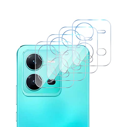 GMUJIAO [4 Stück Kamera Schutzfolie Linse kompatibel mit VIVO X80 Lite,VIVO X80 Lite Kamera Schutzfolie Linse,9H Härte,HD Kameraschutz[Anti-Kratzer]-Transparent von GMUJIAO