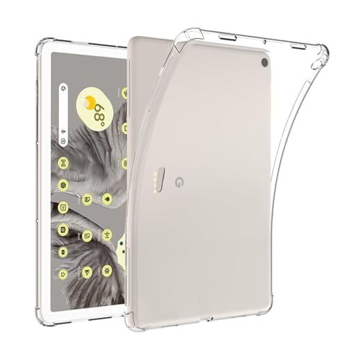 GMUJIAO Hülle Kompatibel mit Google Pixel Tablet 11 inch,Silikon Weiches Leder TPU Stoßfest Leichtes Gehäuse-Transparent GMUJIAO Hülle Kompatibel mit Google Pixel Tablet 11 inch,Silikon Weiches Leder TPU Stoßfest Leichtes Gehäuse-Transparent von GMUJIAO