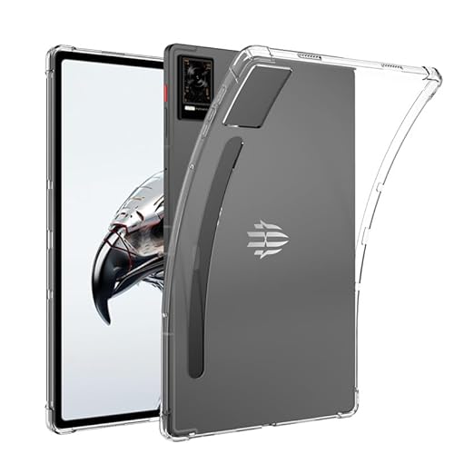 GMUJIAO Hülle Kompatibel mit Nubia Red Magic Tablet 12.1 inch,Silikon Weiches Leder TPU Stoßfest Leichtes Gehäuse-Transparent GMUJIAO Hülle Kompatibel mit Nubia Red Magic Tablet 12.1 inch,Silikon Weiches Leder TPU Stoßfest Leichtes Gehäuse-Transparent von GMUJIAO
