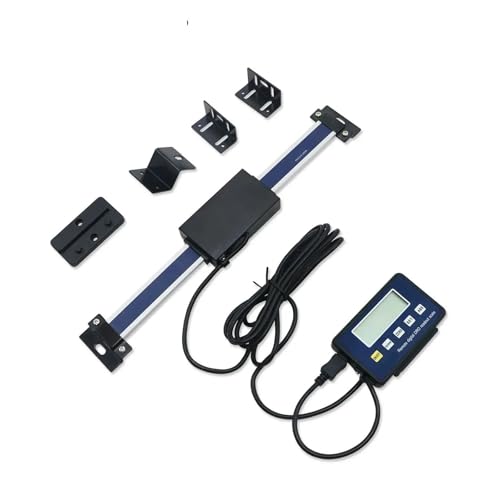 Digitale lineare Skala genau 0-150mm/0-200mm/0-300mm 0,01mm DRO Magnetische Remote Digital Anzeige Digitale Lineare Skala Externe Display für Fräsmaschinen, Drehmaschinen, Montagezubehör(0-150mm) von GMUME