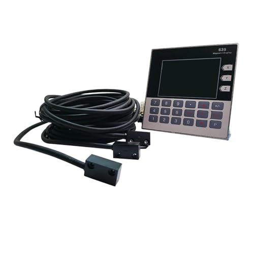 Digitale lineare Skala genau Hochpräziser S35/3-Achsen-Digitalanzeige DRO 5,7-Zoll-Magnetsensor-Encoder for Holzbearbeitungs-Steinfräs-Drehmaschinen für Fräsmaschinen, Drehmaschinen, Montagezubehör(3 Digitale lineare Skala genau Hochpräziser S35/3-Achsen-Digitalanzeige DRO 5,7-Zoll-Magnetsensor-Encoder for Holzbearbeitungs-Steinfräs-Drehmaschinen für Fräsmaschinen, Drehmaschinen, Montagezubehör(3 von GMUME