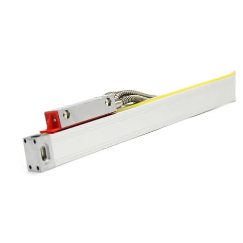 Digitale lineare Skala genau Schlanke, hochpräzise 0,005 mm dünne lineare Drehbankskala TTL 50 100 150 200 250 300 350 mm 20 x 28 mm kleines lineares Encoder-Gitterlineal für Fräsmaschinen, Drehmaschi von GMUME