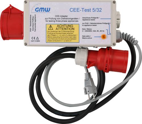 GMW 7920018691 Drehstromadapter 5/32A, aktiv Adapter 1St. GMW 7920018691 Drehstromadapter 5/32A, aktiv Adapter 1St. von GMW