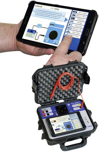 GMW TG omni 1 - DE / AT 10 A, ARC, RCD 30mA Gerätetester-Set, VDE-Prüfgeräte-Set VDE-Norm 0701-07 GMW TG omni 1 - DE / AT 10 A, ARC, RCD 30mA Gerätetester-Set, VDE-Prüfgeräte-Set VDE-Norm 0701-07 von GMW