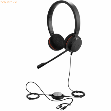 GN Audio Germany JABRA Evolve 20 USB C/A MS Stereo GN Audio Germany JABRA Evolve 20 USB C/A MS Stereo von GN Audio Germany
