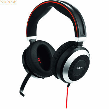 GN Audio Germany JABRA Evolve 80 UC binaural (nur Headset mit 3,5 mm K von GN Audio Germany