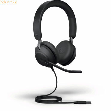 GN Audio Germany JABRA Evolve2 40 USB-A Stereo MS black GN Audio Germany JABRA Evolve2 40 USB-A Stereo MS black von GN Audio Germany