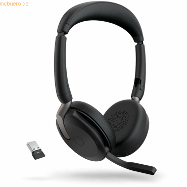 GN Audio Germany JABRA Evolve2 65 Flex UC Stereo USB-A inkl. WLC von GN Audio Germany