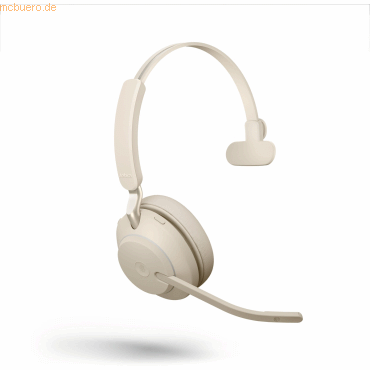 GN Audio Germany JABRA Evolve2 65 monaural MS USB-C Bluetooth beige von GN Audio Germany