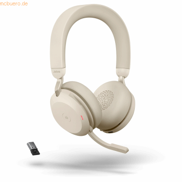 GN Audio Germany JABRA Evolve2 75 Link 380/390a MS Stereo beige von GN Audio Germany