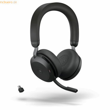 GN Audio Germany JABRA Evolve2 75 Link 380/390c MS Stereo black von GN Audio Germany