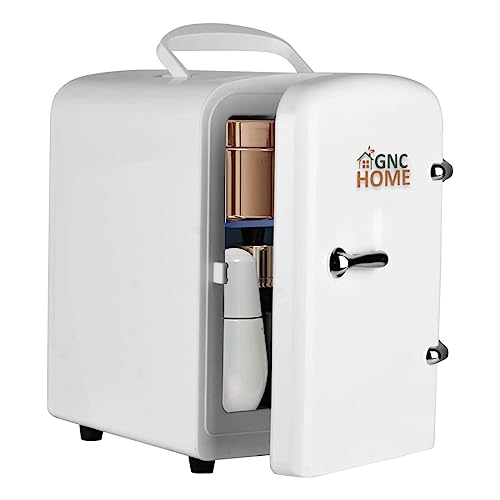 GNCHome Mini-Kühlschrank, Weiß, 4 l, Make-up-Kühlschrank, Mini-Kühlschrank für Zimmer, Kosmetik-Kühlschrank, Kühl- und Wärmefunktion, Auto-Kühlschrank, Skincare GNCHome Mini-Kühlschrank, Weiß, 4 l, Make-up-Kühlschrank, Mini-Kühlschrank für Zimmer, Kosmetik-Kühlschrank, Kühl- und Wärmefunktion, Auto-Kühlschrank, Skincare von GNCHome