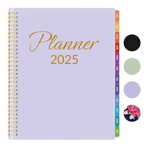 GNL Planer 2025, Wochen- und Monatsplaner Januar - Dezember 2025, 21,6 x 27,9 cm, Monatsplaner mit wasserdichtem flexiblem Einband, Spiralbindung, Notizbuch mit Monats-Register, Taschen, Lesezeichen, GNL Planer 2025, Wochen- und Monatsplaner Januar - Dezember 2025, 21,6 x 27,9 cm, Monatsplaner mit wasserdichtem flexiblem Einband, Spiralbindung, Notizbuch mit Monats-Register, Taschen, Lesezeichen, von GNL