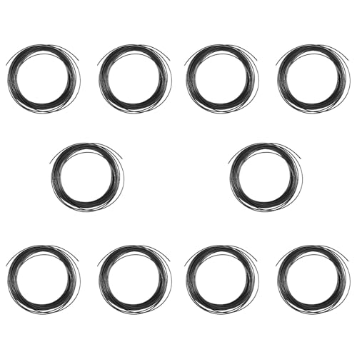 GNURBDILFO 10Stück 10M ABS 3D Drucker Gluehfaden 1,75 mm Fuer 3D Drucker Pen Gekritzel - Schwarz GNURBDILFO 10Stück 10M ABS 3D Drucker Gluehfaden 1,75 mm Fuer 3D Drucker Pen Gekritzel - Schwarz von GNURBDILFO