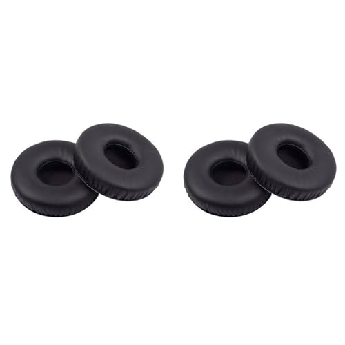 GNURBDILFO 4X Austauschbare Ohrhörer Zubehör für Ohrpolster Geeignet für WH-XB700 Bluetooth-Headset-HüLle 75-mm-HüLle Schwarz von GNURBDILFO