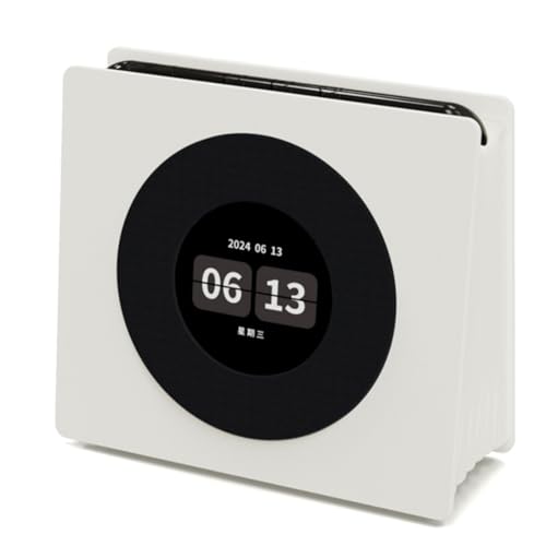 GNURBDILFO Bluetooth-Lautsprecher mit Weißem Rauschen, Retro-Plattenspieler, Schlaflautsprecher, Hochauflösender Bildschirm, Subwoofer, Uhr, Musik-Player B GNURBDILFO Bluetooth-Lautsprecher mit Weißem Rauschen, Retro-Plattenspieler, Schlaflautsprecher, Hochauflösender Bildschirm, Subwoofer, Uhr, Musik-Player B von GNURBDILFO