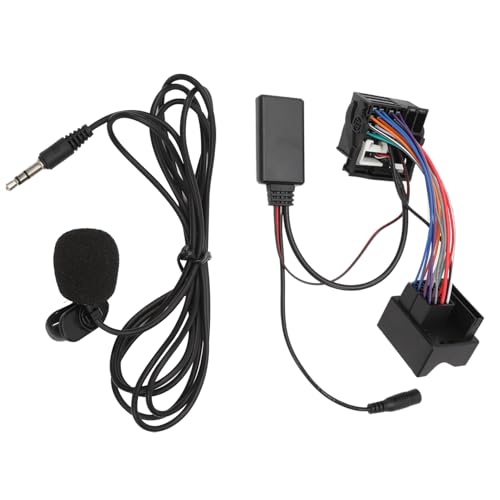 GNXfixt 12 Pin Autoradio Bluetooth Adapter 5.0 Stereo Aux Kabel für W169 W245 W203 W209 W164 von GNXFixt