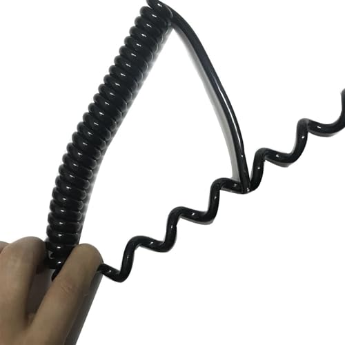spiralförmige Spritzfeder um das Kabel, 2 Adern Teleskop-Stromleitung 0,75 mm Vierkantfederdrahtkabel Wechselstromkabel Spiralkabel Spiralverlängerung spiralförmige Spritzfeder um das Kabel, 2 Adern Teleskop-Stromleitung 0,75 mm Vierkantfederdrahtkabel Wechselstromkabel Spiralkabel Spiralverlängerung von GNYVZXPLQ