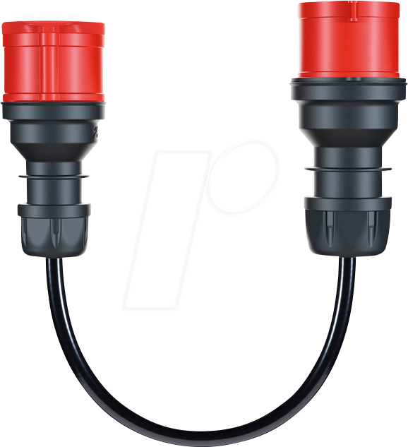 GO-E CH-04-32 - Adapter Gemini flex 11 kW auf CEE rot 32 A von GO-E