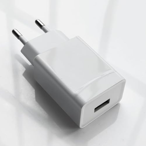 USB-Adapter für Handmassagegerät 2.4A/5V Silberweiß von GOBOK