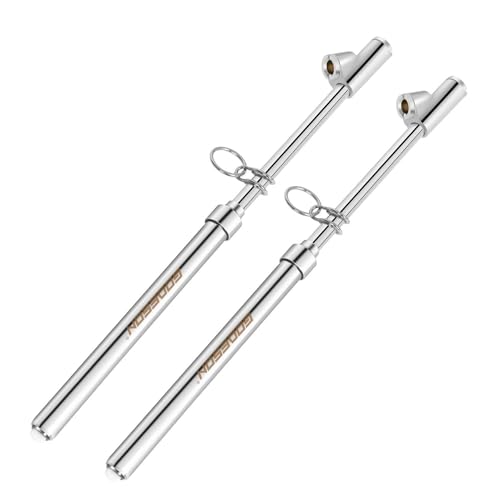 GODESON Dual Head Car Truck Tyre Pressure Gauge,Heavy Duty Pen Tyre Gauge Range to 150 psi/10 kg/cm2,Air Pressure Gauge Made for Car Truck RV HGV and Lorry accessories(Pack of 2) von GODESON