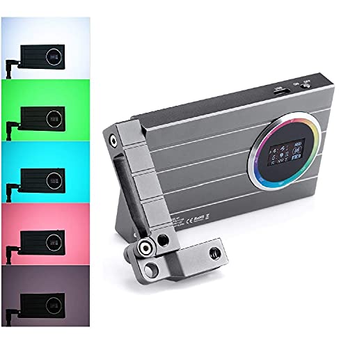 Godox M1 Mini RGB LED-Licht Vollfarbvideolampe 13W 2500~8500K Farbtemperatur Helligkeit Einstellbar CRI97 TLCI97 Musikaktivierung mit wiederaufladbarem Akku Kaltschuh mit ausziehbarem Arm Godox M1 Mini RGB LED-Licht Vollfarbvideolampe 13W 2500~8500K Farbtemperatur Helligkeit Einstellbar CRI97 TLCI97 Musikaktivierung mit wiederaufladbarem Akku Kaltschuh mit ausziehbarem Arm von Godox