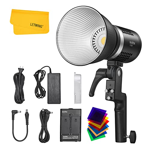 GODOX ML30 – LED-Taschenlampe mit Griff – 2 Stromversorgungsmodi & 2 Einstellmodi – CRI: 96+, TLCI: 97+, 5600 K, Schwarz GODOX ML30 – LED-Taschenlampe mit Griff – 2 Stromversorgungsmodi & 2 Einstellmodi – CRI: 96+, TLCI: 97+, 5600 K, Schwarz von Godox