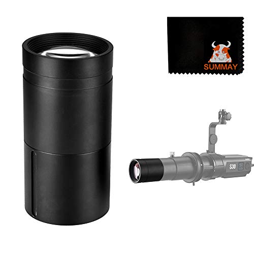 GODOX S30 Zubehör SA-03 150 mm Weitwinkel Objektiv SA-P Projektionszubehör Zubehör für S30 LED Videoleuchte (SA-03) von Godox